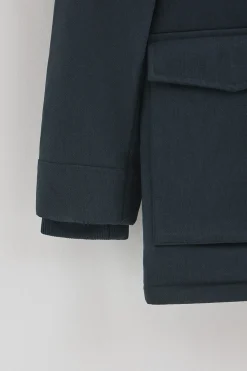 Parka Mitte azul marino con logo Polo Club