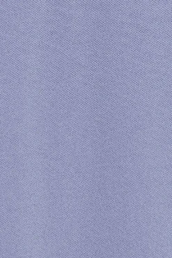 Polo azul agua de manga corta y tres botones con logo bordado Rigby Go
