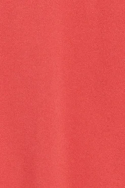 Polo color coral de piqué de manga corta y bordado Rigby Best