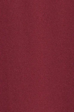 Polo granate de manga larga de tres botones y bordado Rigby Go