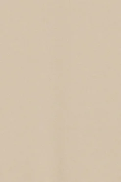 Polo Pia beige sin botones con logo Polo Club engomado