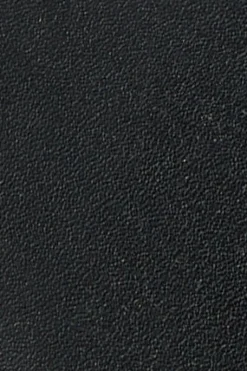 Sandalia negra Greta de rafia con logo PC