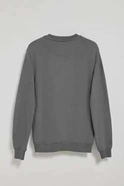 Sudadera asfalto cuello redondo con logotipo Polo Club