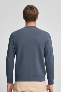 Sudadera azul denim de corte relajado Established 2012 Polo Club