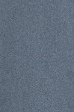 Sudadera azul denim de cuello alto y cremallera con logo Rigby Go