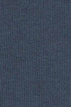 Sudadera azul denim de media cremallera con logo Rigby Go