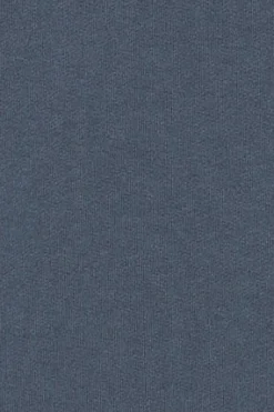 Sudadera azul denim relax de cuello redondo y bordado Rigby Go