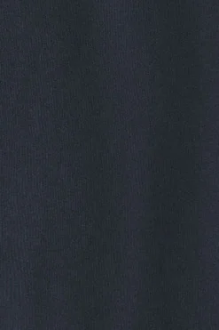 Sudadera azul marino boxy fit con logo engomado Polo club