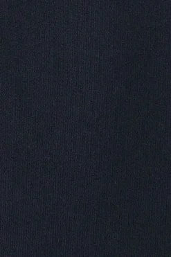 Sudadera azul marino con media cremallera y logo Established 2012 Polo Club
