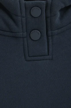 Sudadera azul marino con capucha y logo Polo Club