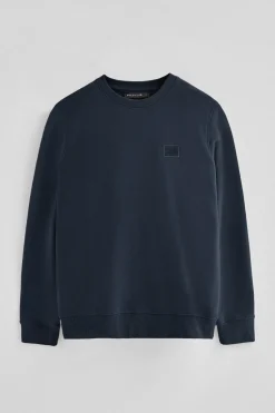 Sudadera azul marino de corte relajado con logo Polo Club
