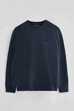 Sudadera azul marino de corte relajado con logo Polo Club