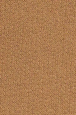 Sudadera camel de corte relajado con logo Polo Club