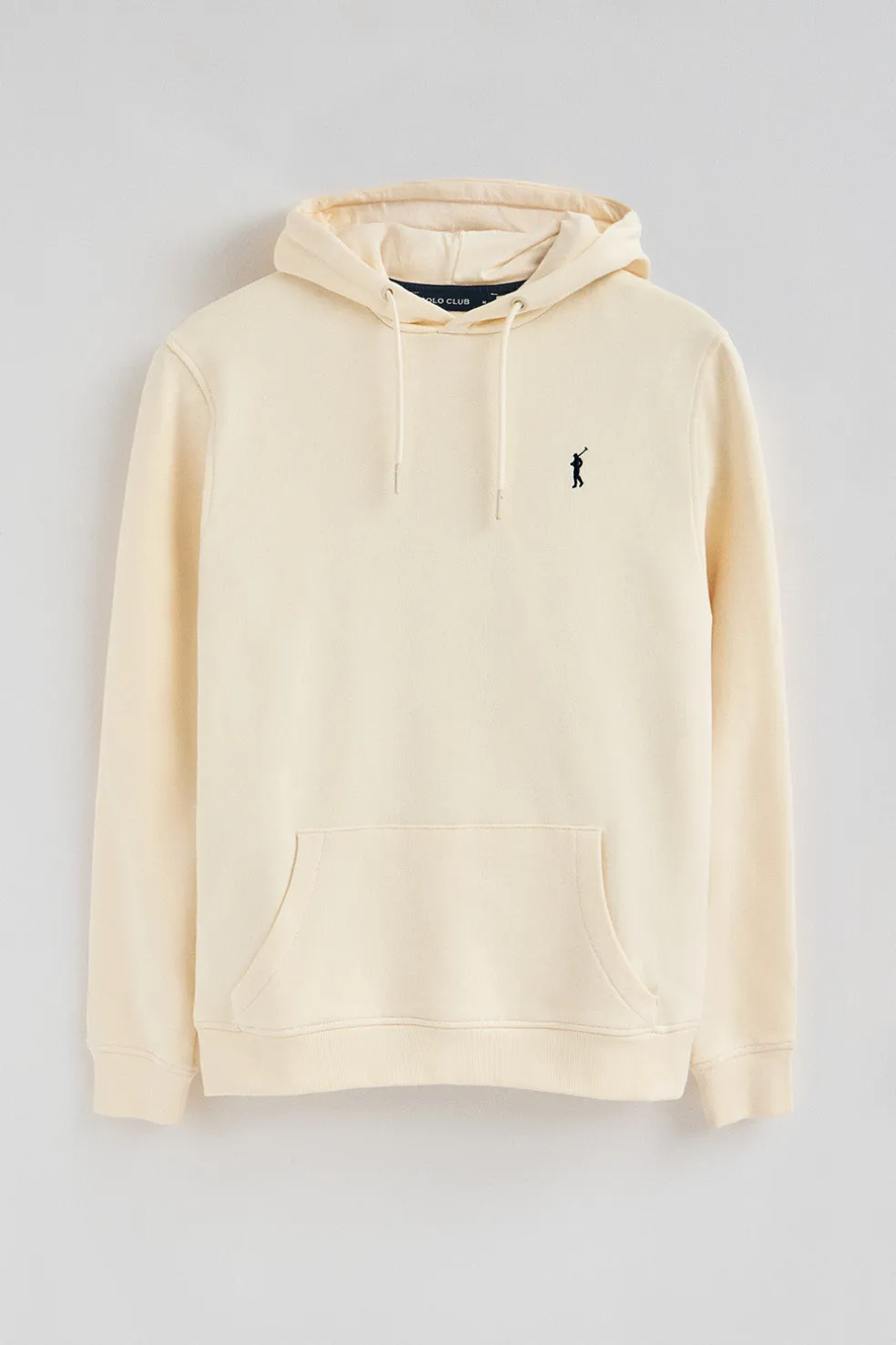 Sudadera color crudo con capucha y bordado Rigby Go