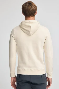 Sudadera color crudo con capucha de corte regular con logo Rigby Go