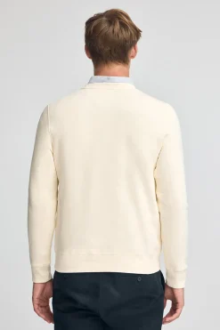 Sudadera color crudo de corte relajado Established 2012 Polo Club