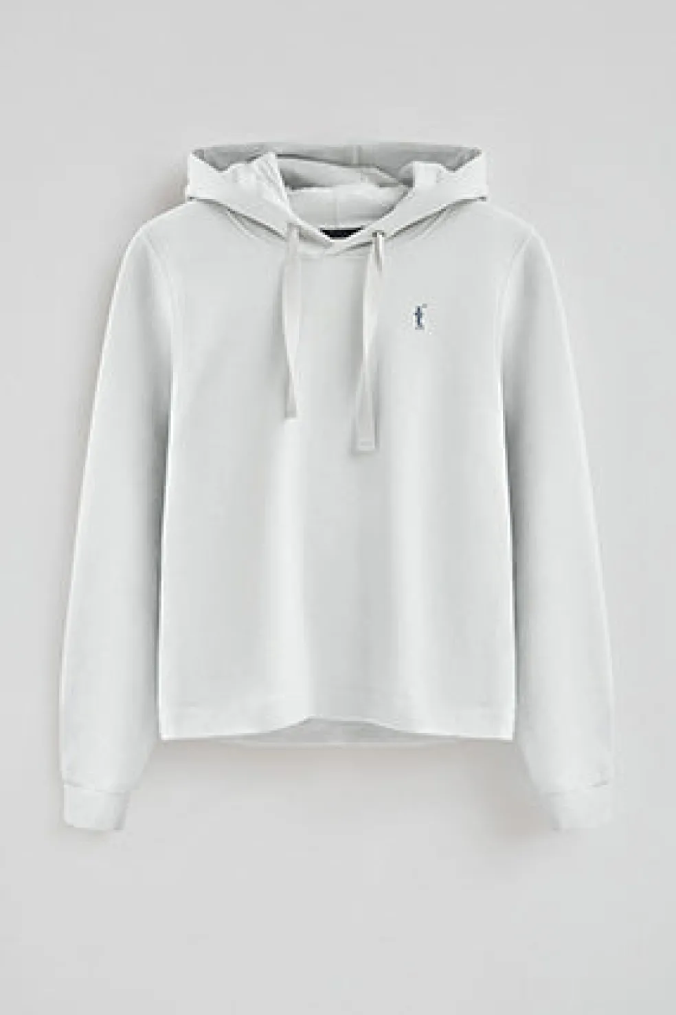 Sudadera color hielo con capucha y logo Rigby Go