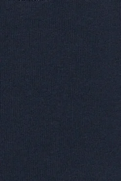 Sudadera holgada Iconic azul marino con logo en relieve