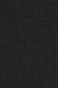 Sudadera negra de media cremallera con logo Polo Club