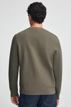 Sudadera verde militar de corte relajado Established 2012 Polo Club
