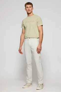 Vaqueros regular fit Boston blancos