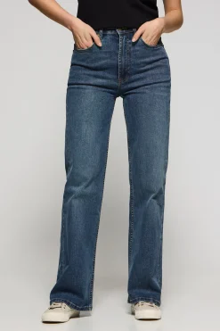 Vaqueros wide leg Jana azul denim