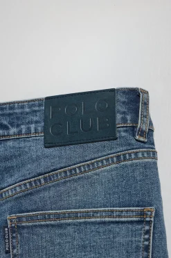 Vaqueros wide leg Jana azul denim