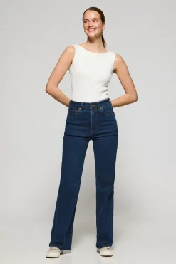 Vaqueros wide leg Jana azul índigo