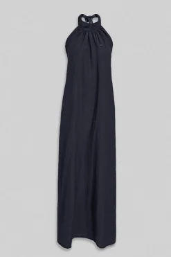 Vestido Valay azul marino con detalles Polo Club